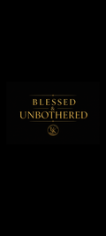 Blessed & Unbothered | Phone + Desktop Wallpaper Pack