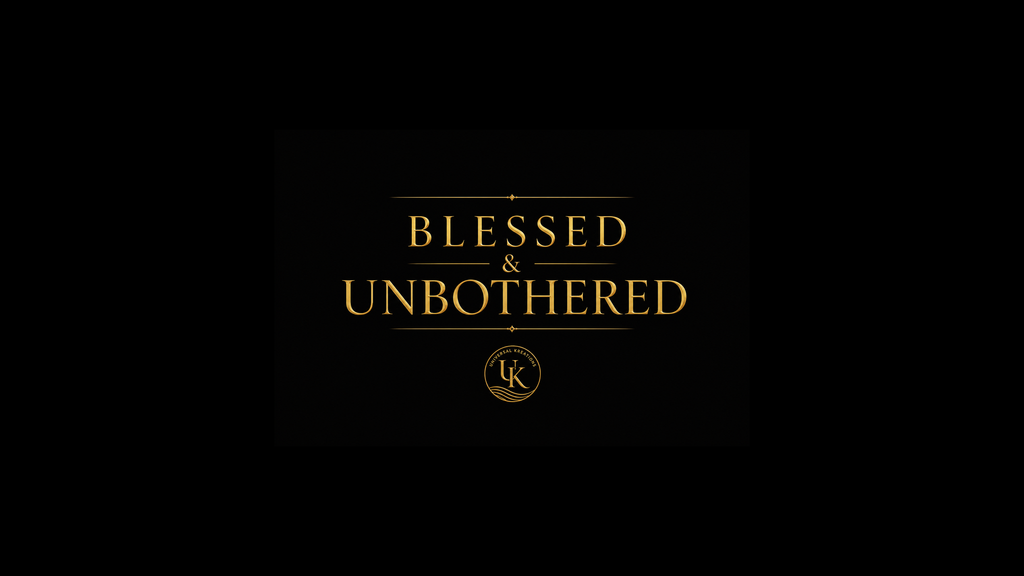 Blessed & Unbothered | Phone + Desktop Wallpaper Pack