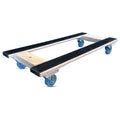 18×40 Oak H-Frame Dolly | UK Custom Kreations