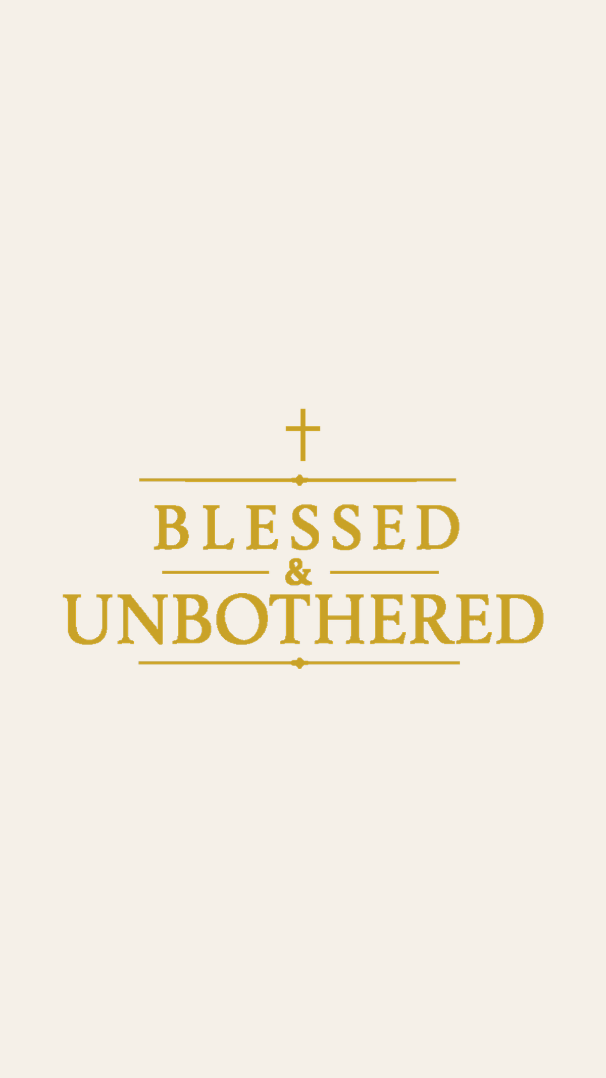 Blessed & Unbothered Phone Case
